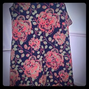 Lularoe M Floral Maxi